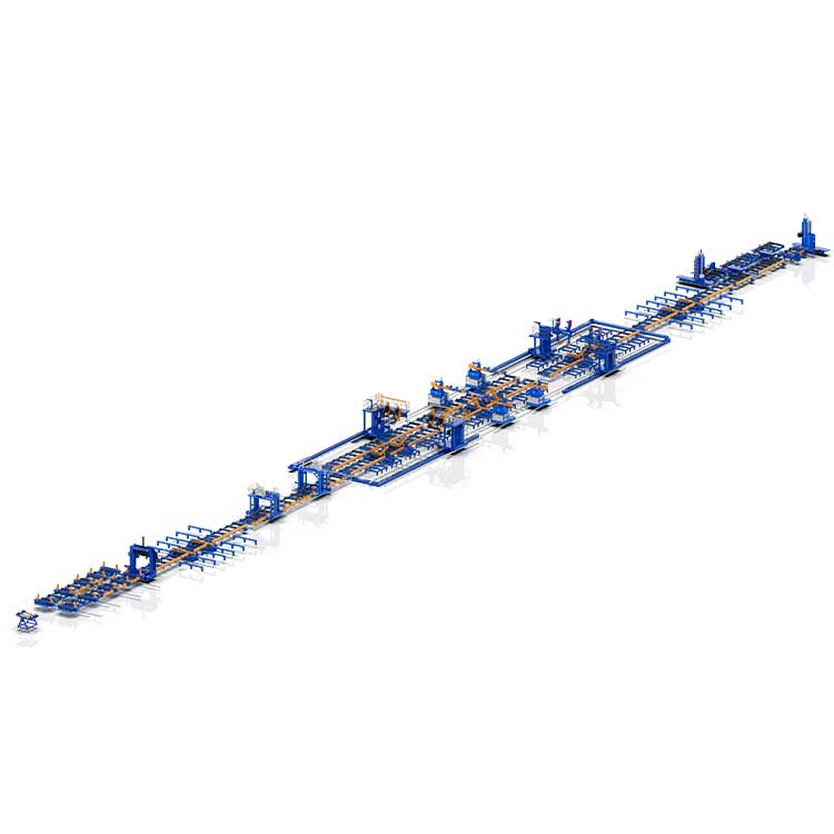 उच्च-कार्यक्षमतेच्या स्टील फॅब्रिकेशनसाठी बॉक्स बीम वेल्डिंग लाइन काय महत्त्वपूर्ण बनवते?